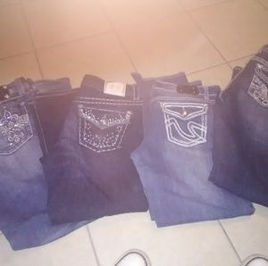 Miss me, maurices,& vanity jeans